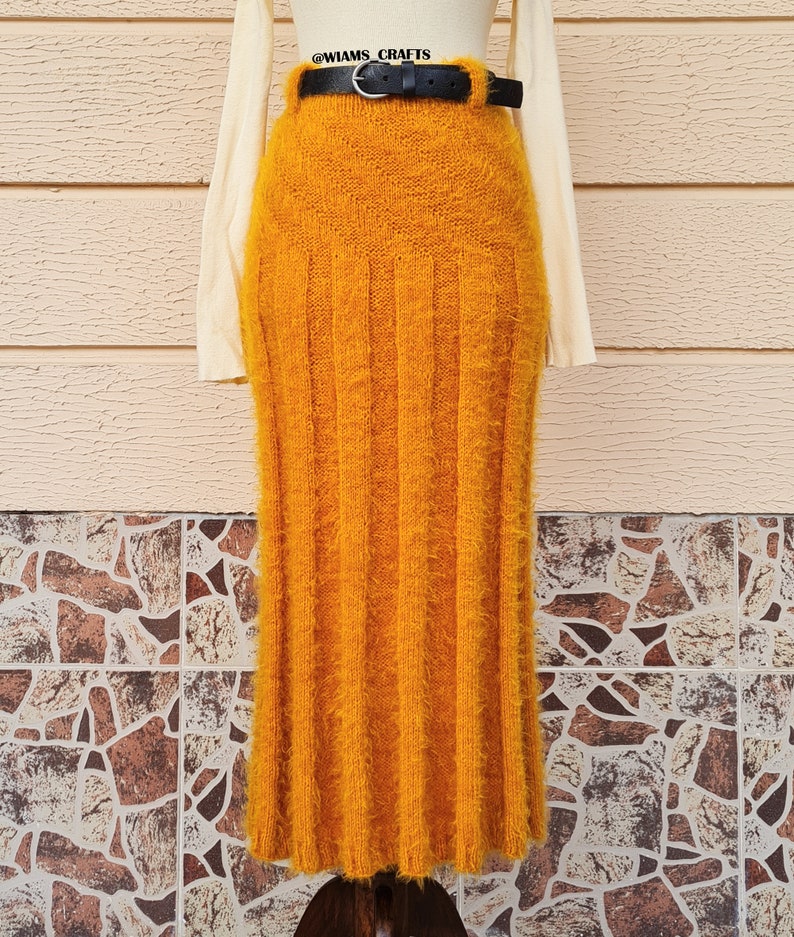 Medallion Skirt Knitting Pattern PDF for Sizes XS S M L XL 2XL by Wiam