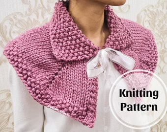 Claire Inspired Cowl - Knitting pattern PDF by Wiam's Crafts