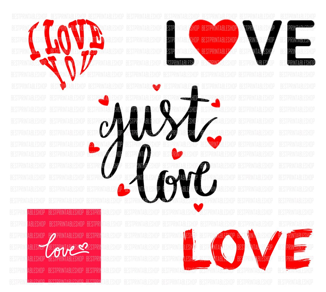 Valentine's Day Svg Valentines Svg Love Svg Valentines - Etsy