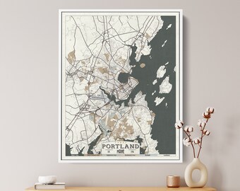 BIRMINGHAM Alabama Framed Canvas Map Print Retro Style Floating Frame Wall Art Ready to Hang White Floater Frame Beige Green Tan Retro Map BIRMINGHAM Alabama Framed Canvas Map Print Retro Style Floating Frame Wall Art Ready to Hang White Floater Frame Beige Green Tan Retro Map