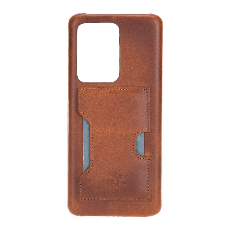 Venito Florence Leather Wallet Case for Galaxy S21 Plus S21 Ultra Note 20 Ultra S20 Plus S20 Ultra Note 10 Plus Note 9 Antique Brown