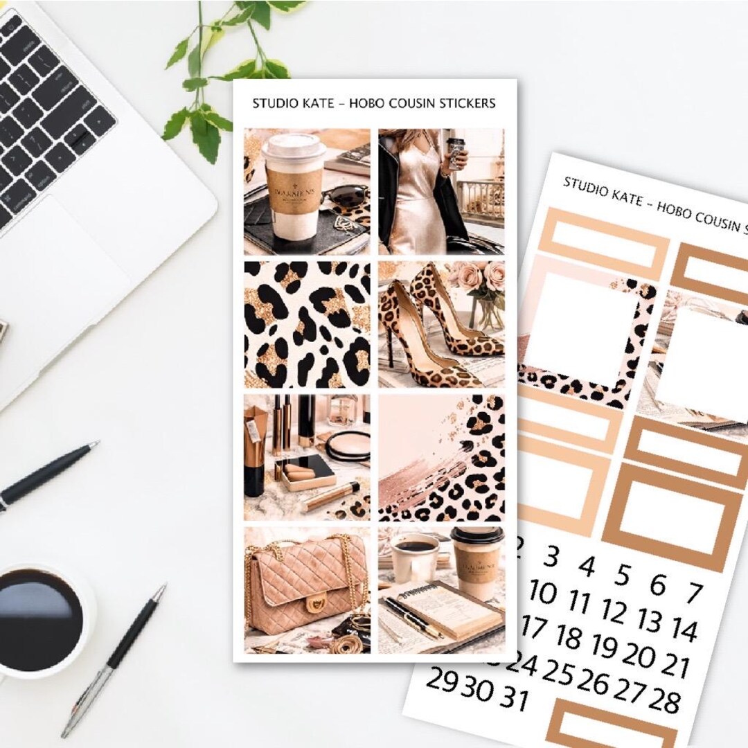 Coffee & Couture | A5 Planner / Hobonichi Cousin Weekly Sticker Kit ...