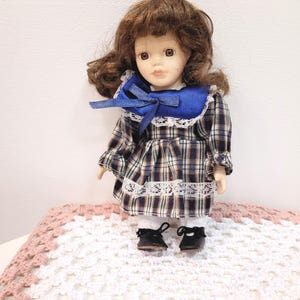 Vintage Porzellanpuppe, Geschenk für Sammler, Geschenkidee