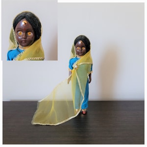 Vintage Indian doll , Collectible doll, Gift idea