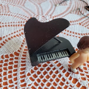 Piano para casa de muñecas, Muebles de muñecas coleccionables, Regalo para coleccionistas