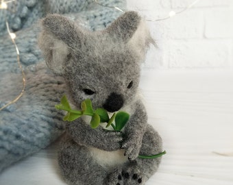 Skylety Oso de peluche Koala Bear 2 piezas mamá Koala Hold Little Koala  juguete de peluche suave koala muñeca de peluche, 10.63 pulgadas y 5.12