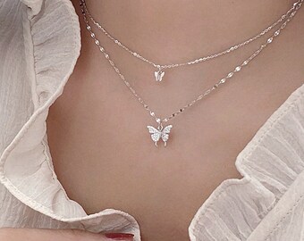 Download Butterfly Necklace Etsy