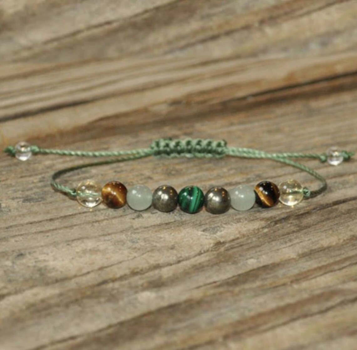 Money Attracting Bracelet Wealth Abundance Prosperity Law Etsy