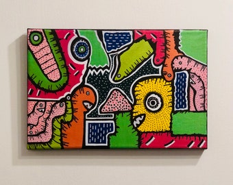 Original Acrylic painting on canvas