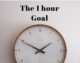 The 1 Hour Goal Workbook