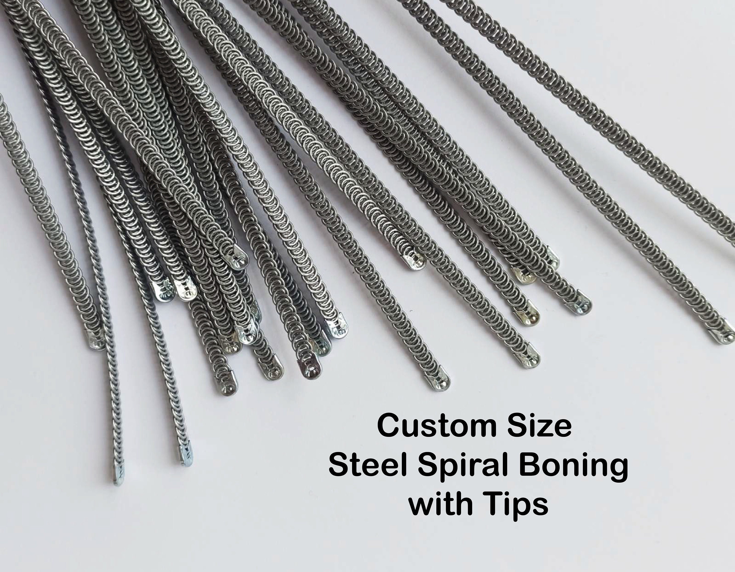 Corset Boning Stay Steel Wire Spiral Metal Boning For Corset - Temu