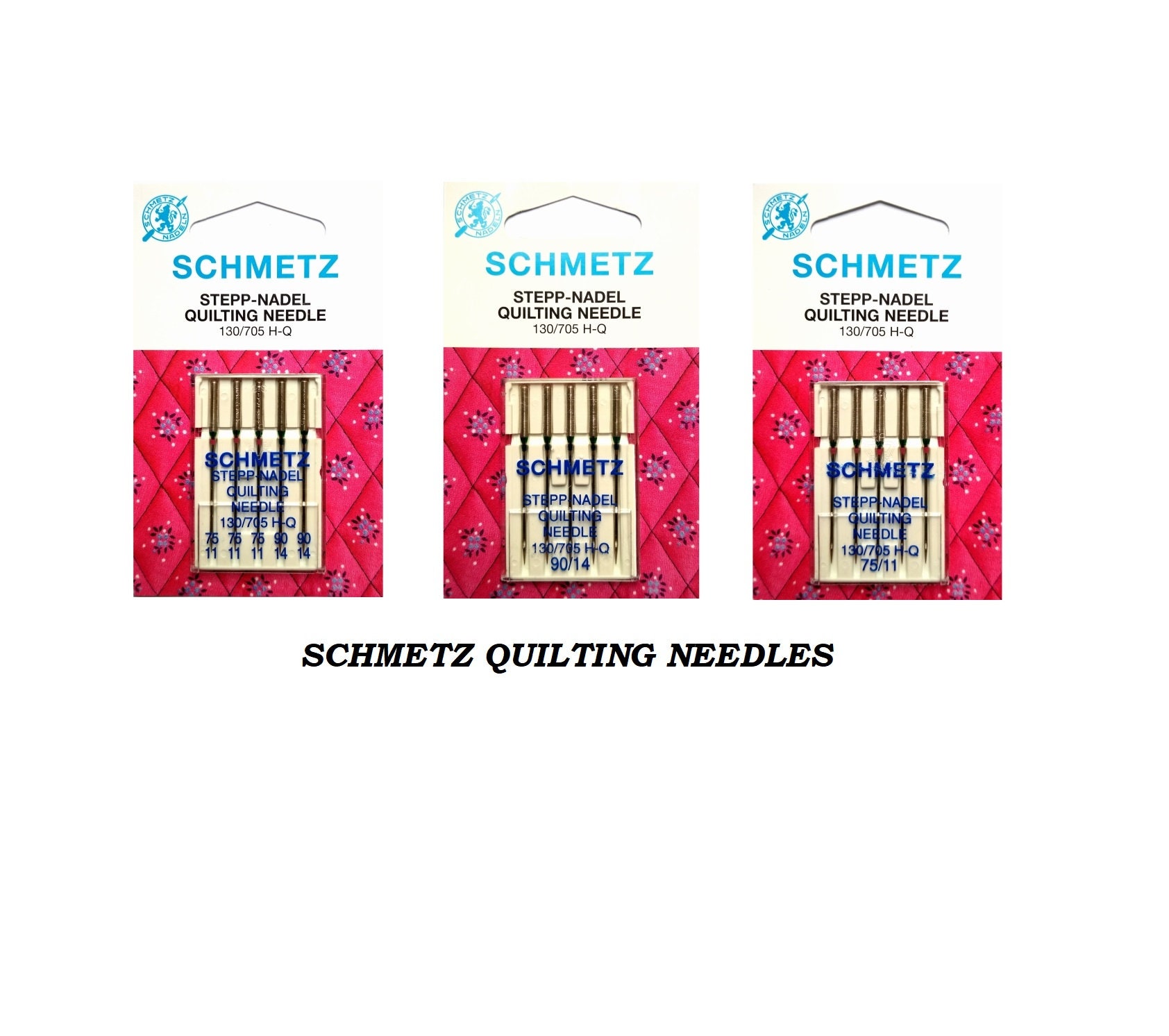 Schmetz Stickmaschinennadeln Größe 75/11 – Box Mit 50 Stück, Für Alle Haushaltsnähmaschinen