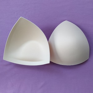 Naakt/lichtbeige naaibeha CUPS Pads Push Up Perfect voor badmode kleermakerij Zacht schuim Gevormde cups DBFC72
