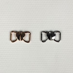 10 mm (3/8 ") Frontverschluss - Bikini-Hakenverschluss - Metall-Bikinispange."