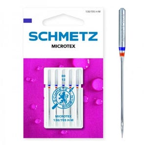 Agujas para máquina de coser Schmetz Microtex ORIGINALES