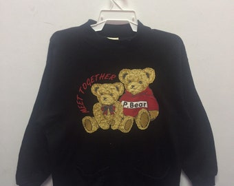 polo teddy bear sweatshirt