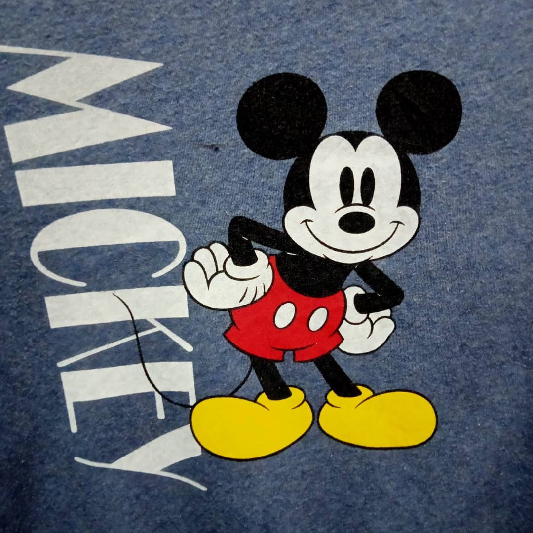Rare Vintage Mickey mouse big logo sweatshirt | Etsy