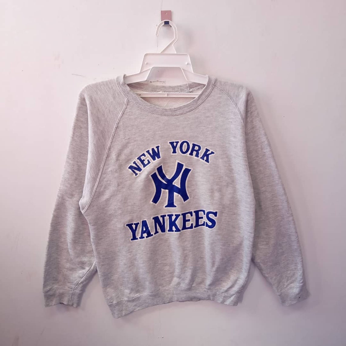 Rare Vintage New york yankees big logo sweatshirt | Etsy
