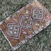 Katie Simon reviewed Turkish Rug 2x3, Mini Oushak Rug, Neutral Vintage Rug, Small Oriental Rug, Bath Mat Runner, Persian Doormat, Tiny Rug for Bedroom 1'7"x2'8"