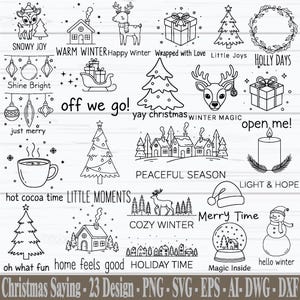 Christmas Saying SVG, Christmas Laser Cut Files Svg, Cute Christmas Svg, Christmas tree svg, Christmas svg bundle, funny Christmas, Digital