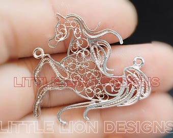 Broche de cavalo de prata esterlina, pingente, equino, joias de cabeça de cavalo, arte de cavalo, joias equinas