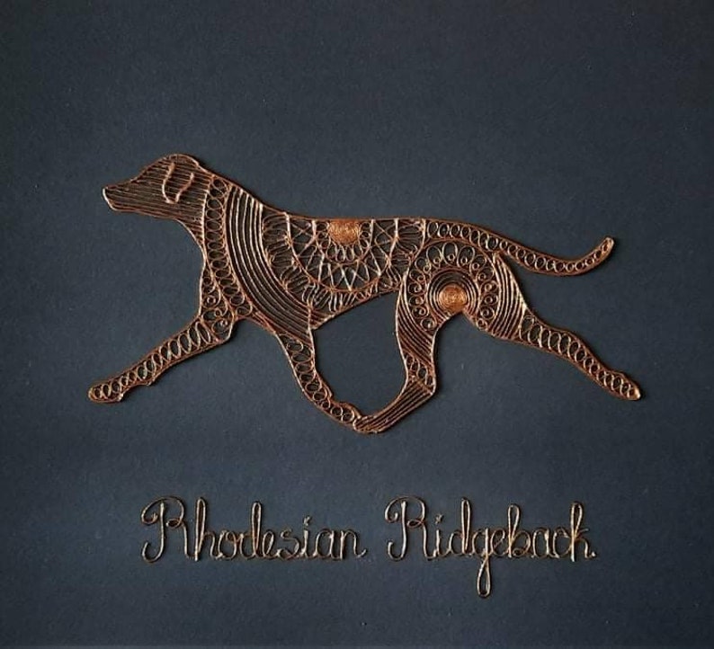Rhodesian Ridgeback Art Base Rhodesian Ridgeback Picture Rhodesian Ridgeback Art | Etsy