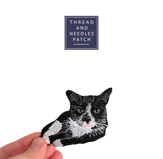 Cute Patch 3 Father Of Cat Embroidered Iron On Patch