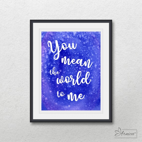 You are more than just a mom Purple Watercolor print art poster Printable typography Motivational Quote Home decor Mother/'s Day gift