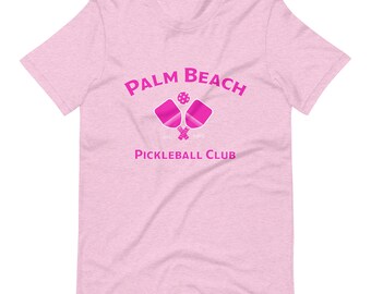 Palm Beach Pickleball Club Unisex t-shirt