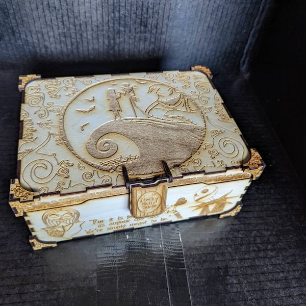 Enchanting Nightmare Keepsake Box [Gift box, Father's Day Gift, Cigar Box]