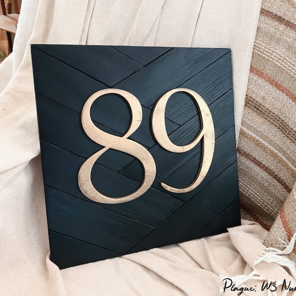 Square House Number black, House Numbers Plaque, House Number Signs, Address Plaque, Modern House Numbers, House Numbers Sign