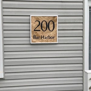 House numbers, house number sign, house warming gift, house decor, house number plaque