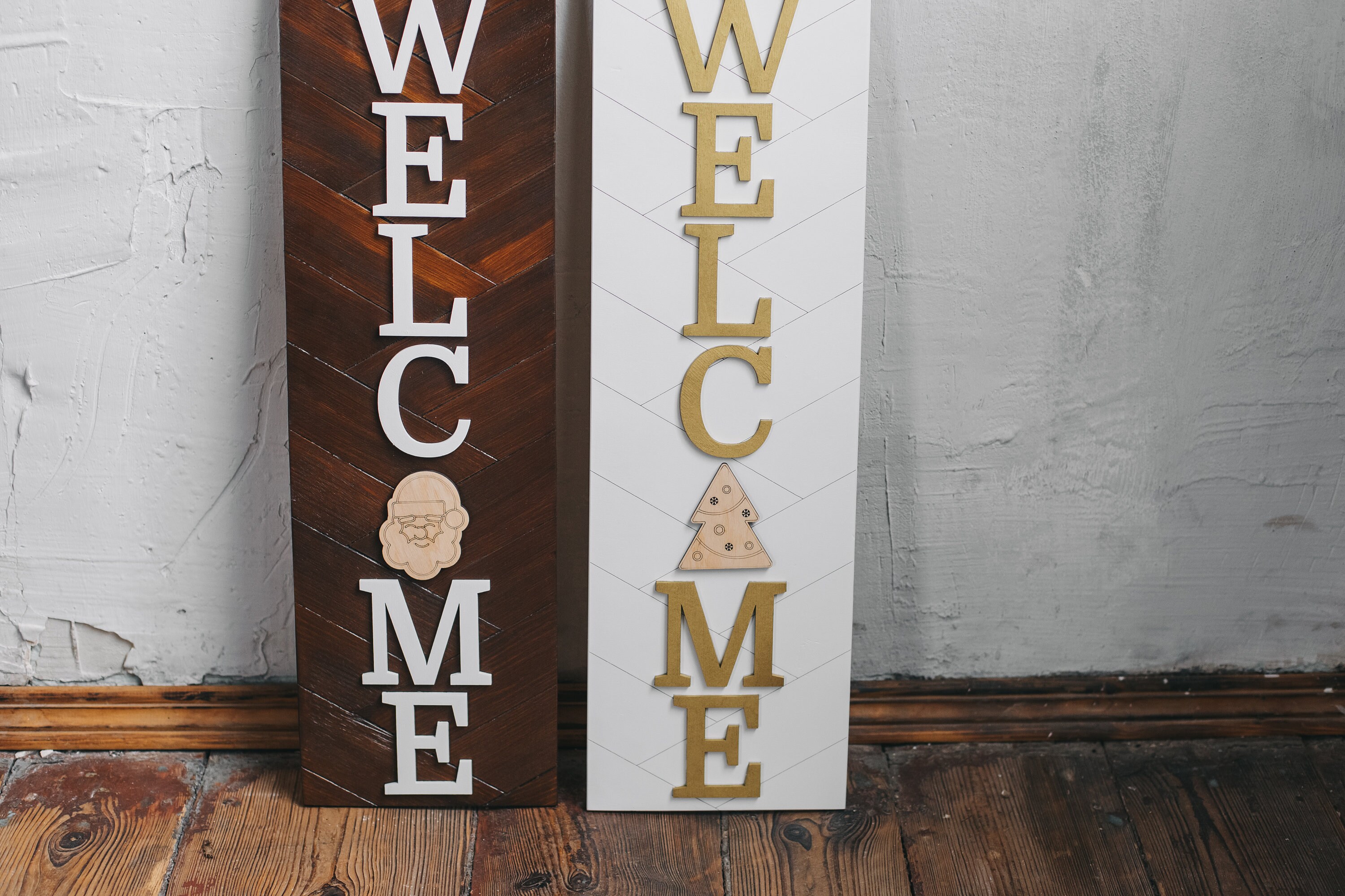 Personalized Welcome Sign With Family Name and Interchangeable | Etsy