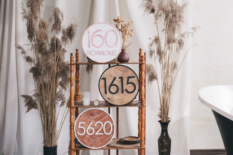 Mailbox Sign for Brick Mailbox House Numbers House Number Etsy