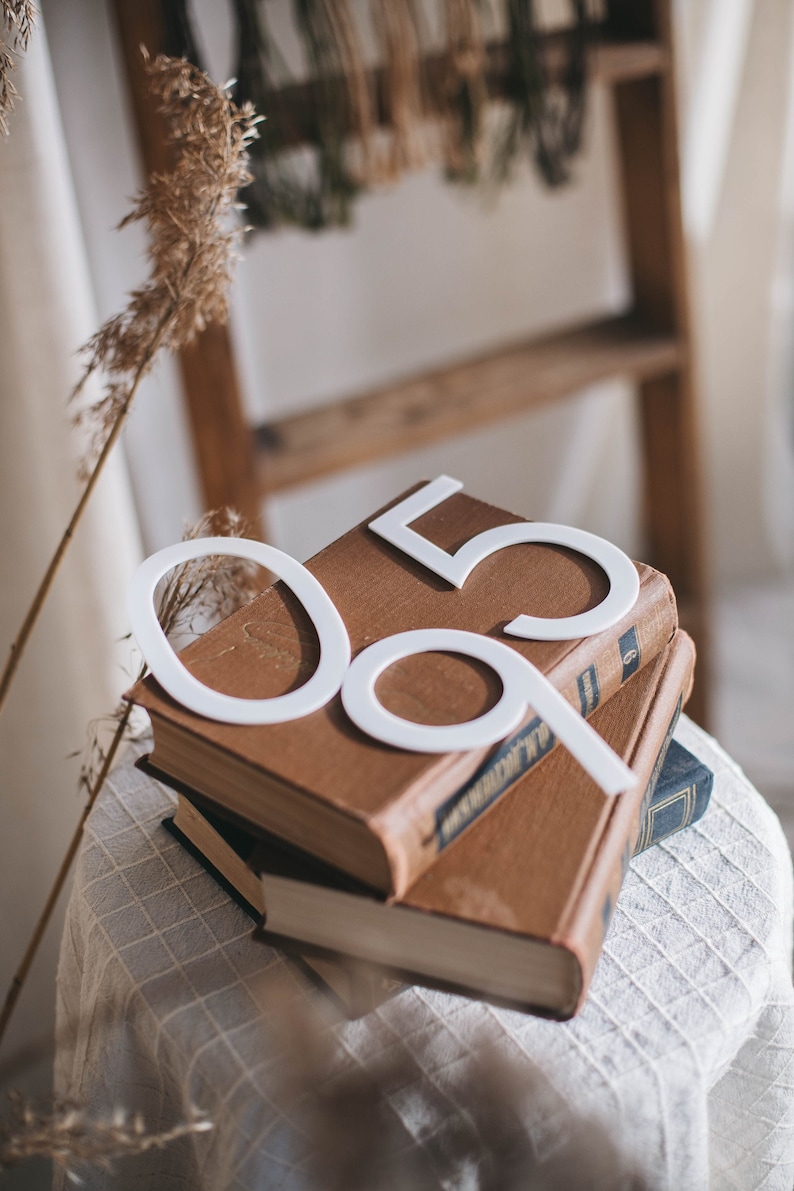 House Numbers Address Numbers and Letters Front Etsy