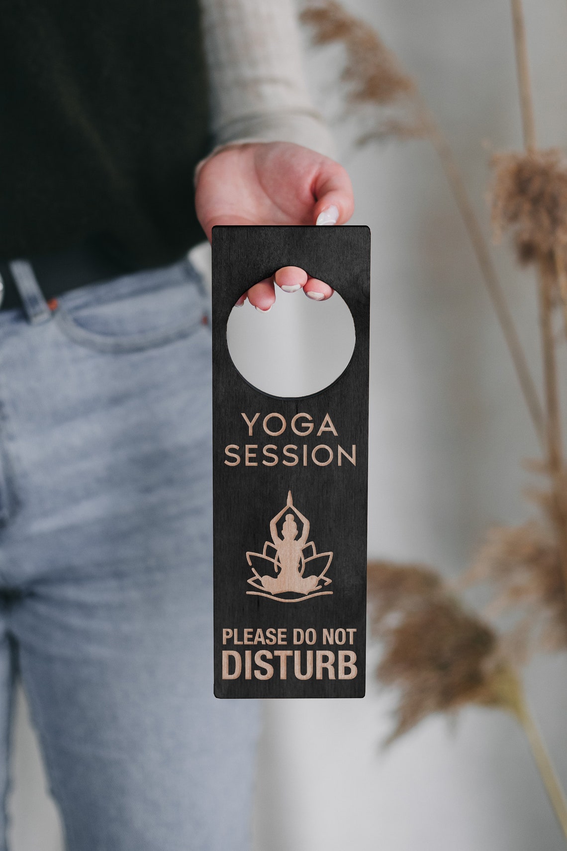 Personalised Door Hanger Do Not Disturb Door Sign Hanger Etsy