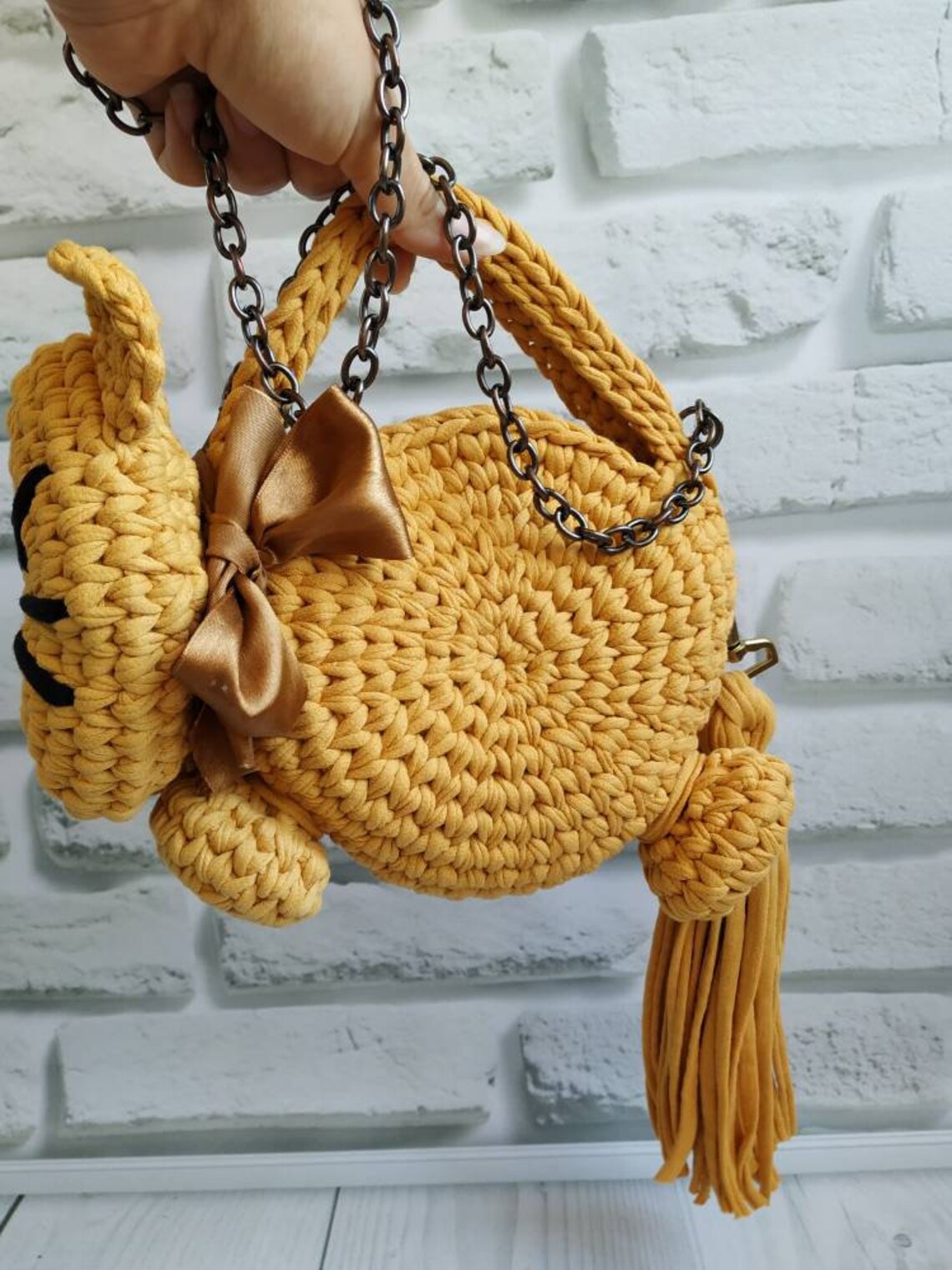 Catbag kitten bag knitted catbag | Etsy