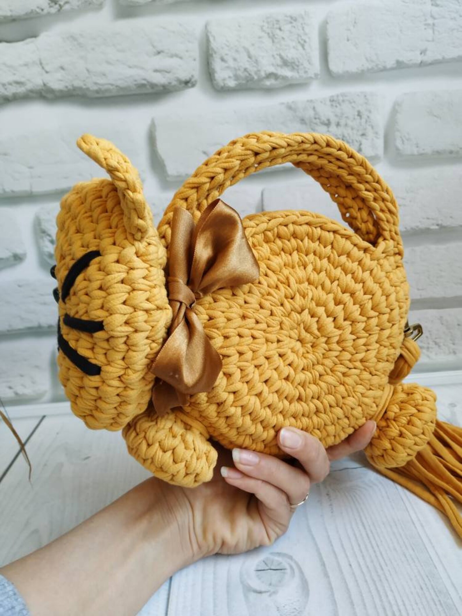 Catbag kitten bag knitted catbag | Etsy