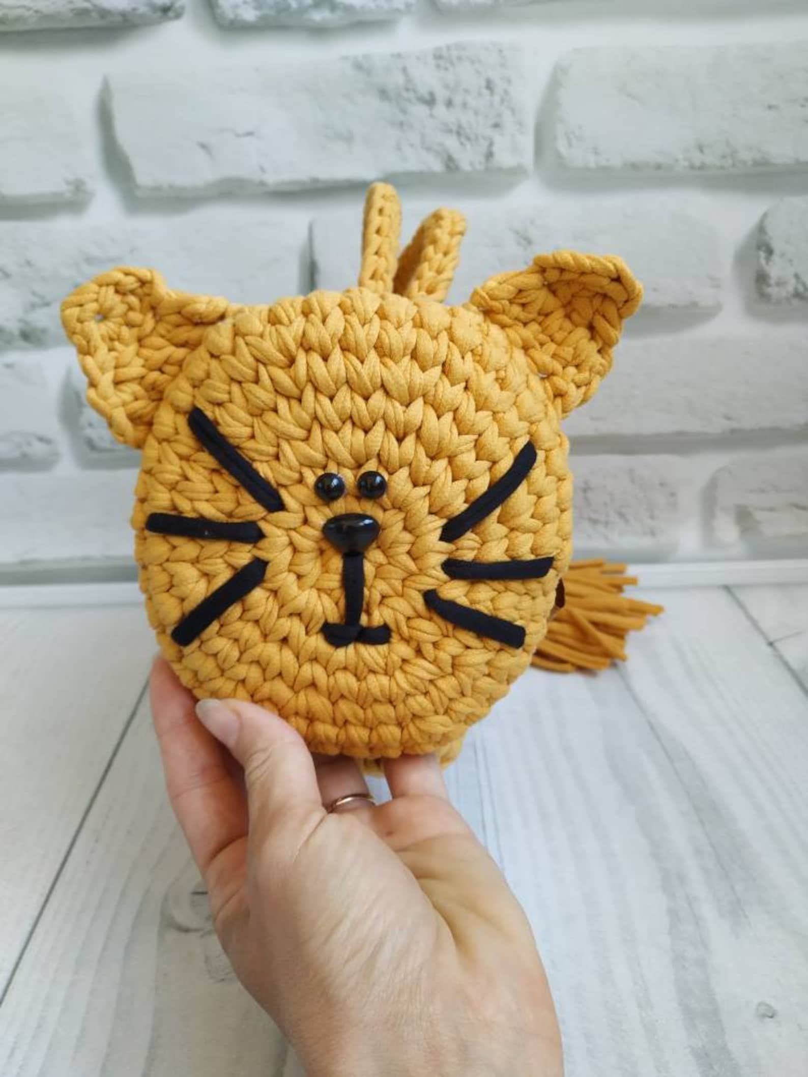 Catbag kitten bag knitted catbag | Etsy