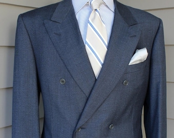 Vintage -mani by Georgio Armani- Men's 2 Piece Suit. Gray End-on