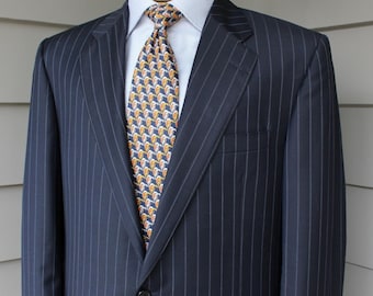 Vintage 60's Two Piece Suit Hickey Freeman Two Pocket Business
