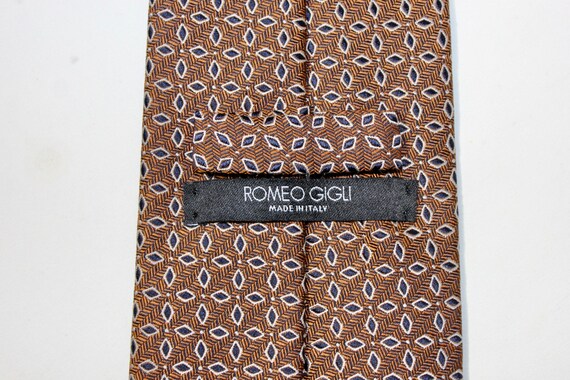 newer vintage -Romeo Gigli- Men's neck tie. Jacqu… - image 4