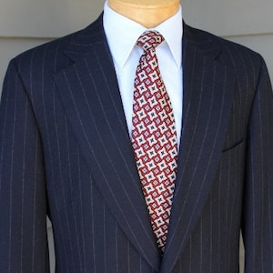 Chalk Stripe Suit - Etsy