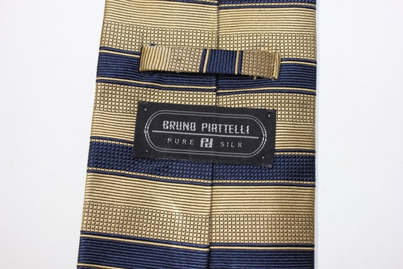 vintage 1990's -Bruno Piattelli- Men's neck tie. … - image 4