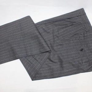 Mens Black Pinstripe Dress Pants - Etsy Mens Black Pinstripe Dress Pants - Etsy