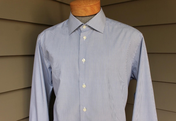 eton slim fit dress shirts Slim Solid Elevated Twill Shirt – M. Dumas and Sons main image 0