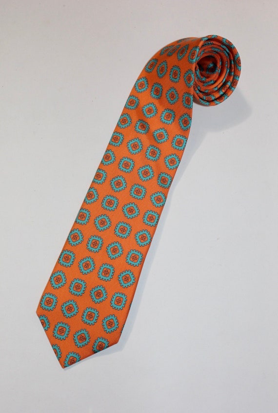 newer -Peter Millar- Men's Silk neck tie. Medalli… - image 1