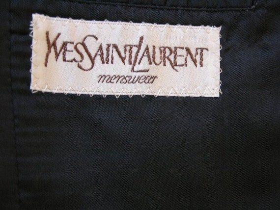 vintage 1980's Yves Saint Laurent Men's SB sportc… - image 4