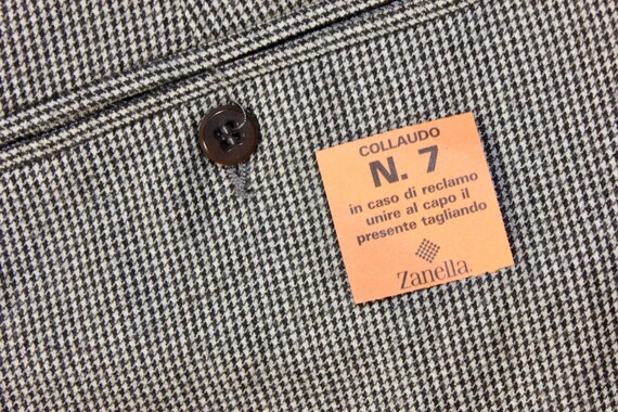 newer vintage -Zanella- Men's pleat front trouser… - image 8