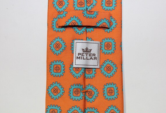 newer -Peter Millar- Men's Silk neck tie. Medalli… - image 4